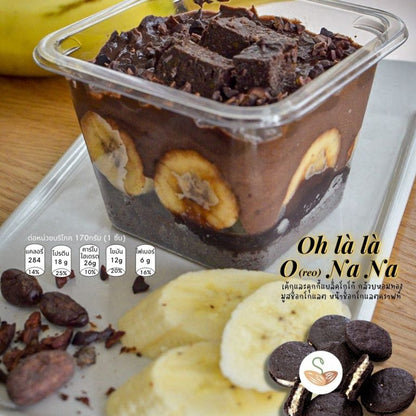 Oreo  Dark chocolate banoffee