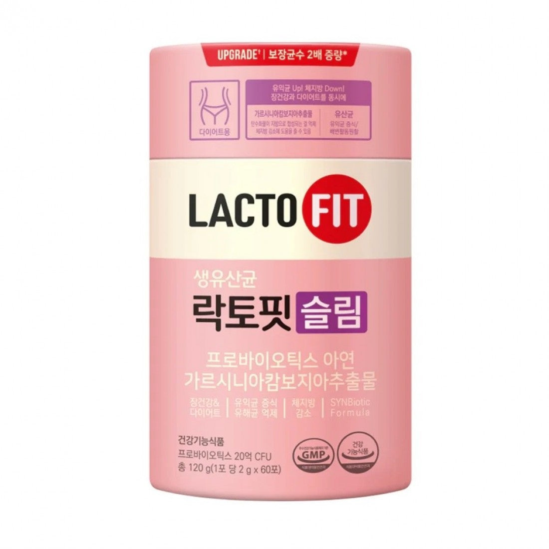韓國銷量No.1 Lacto-fit Slim 藤黃果益生菌針對纖體瘦身功效 2g x 60