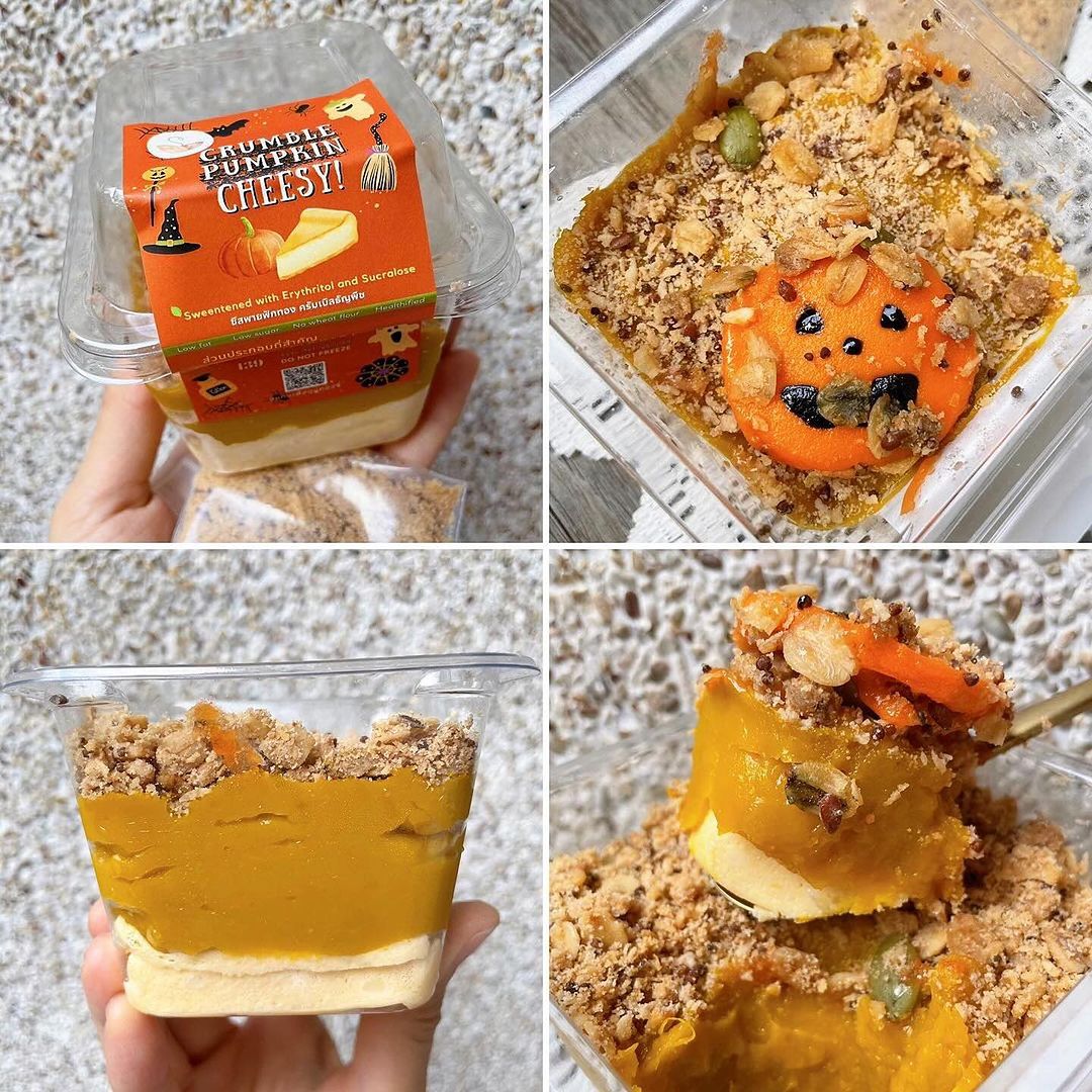 Crumble pumpkin cheesy (cheese cake)