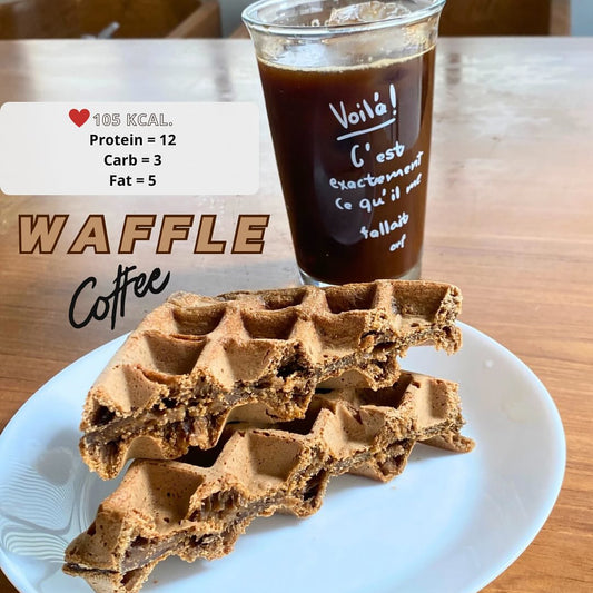 高蛋白生酮咖啡窩夫 Waffle Clean keto coffee