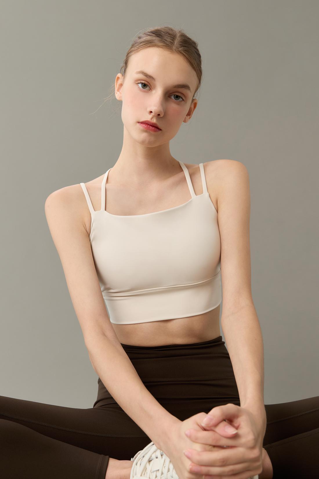 Tied Crop Top Meringue Ivory