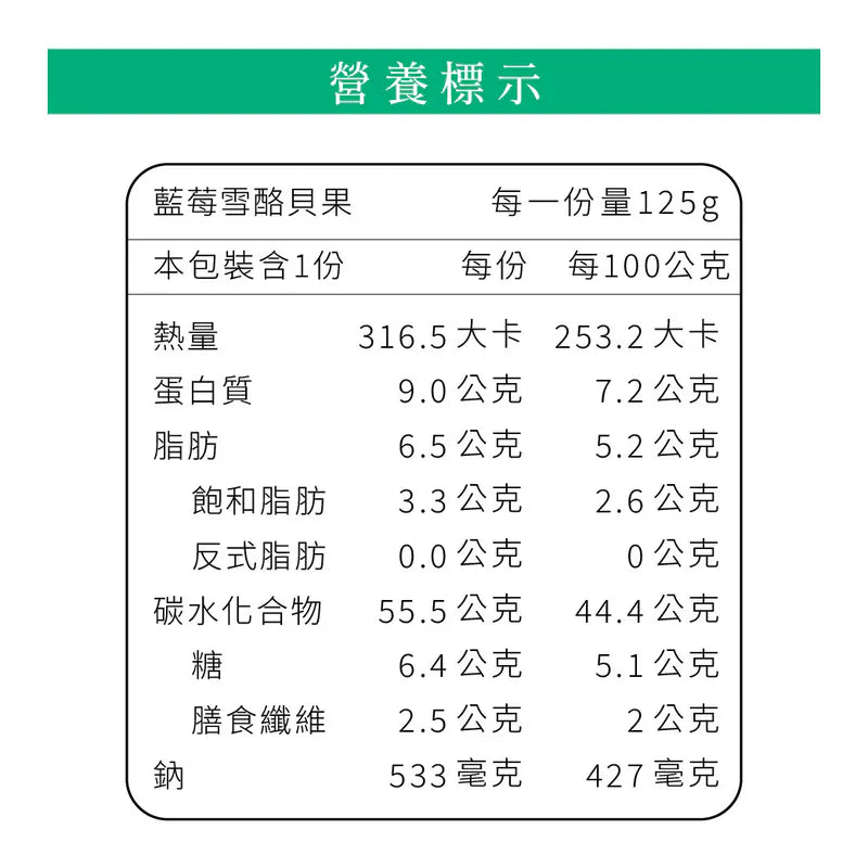 原味時代 | 柔滑果香藍莓雪酪貝果 #減醣貝果