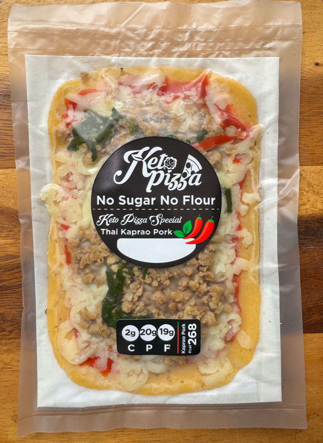 keto pizza 生酮薄餅 (7款口味)