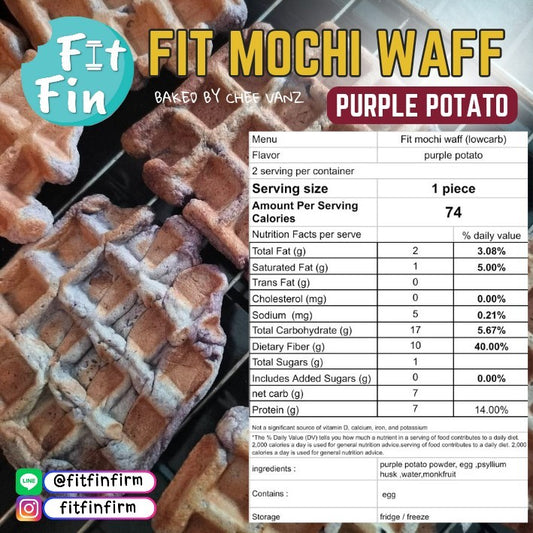 Mochi Waff Purple potato