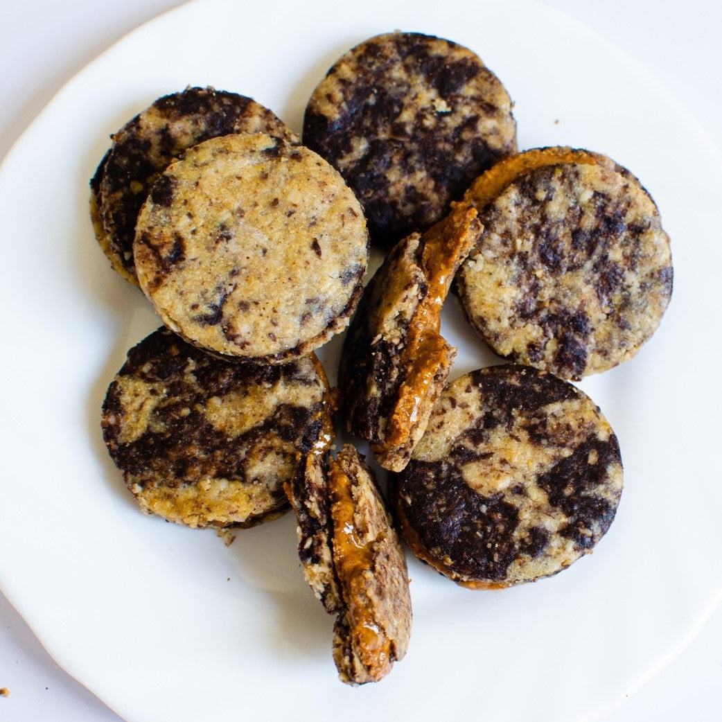 Low-calorie chocolate mint cookies 🌿