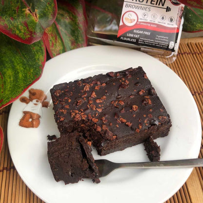 高蛋白黑朱古力布朗尼蛋糕 Dark chocolate brownies (protein formular)