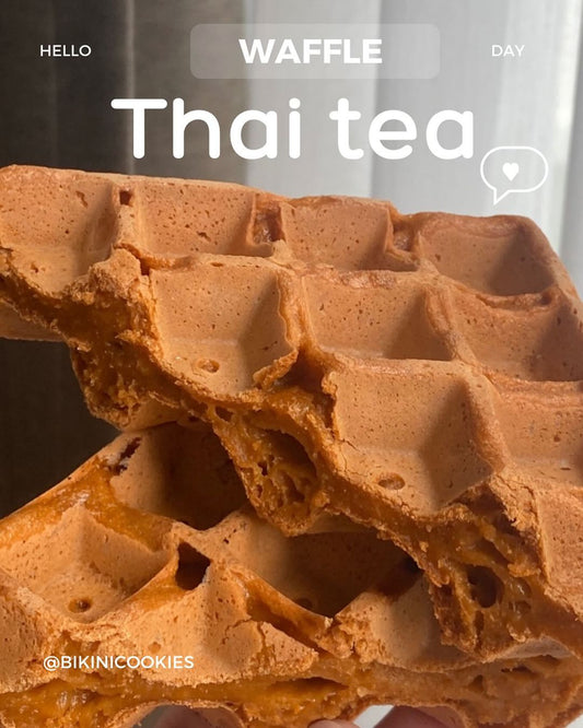 Waffle Clean : Keto Thaitea monkfruit