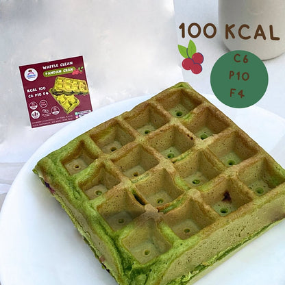 Waffle Clean: Pandan Cranberry