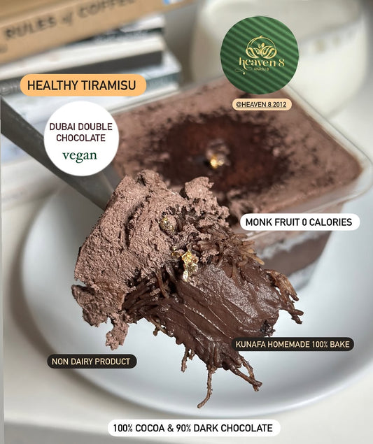 HH8 | Healthy Tiramisu - Dubai double chocolate Vegan