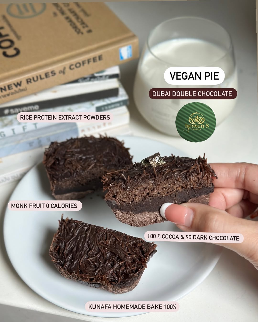 HH8 | Vegan pie - Dubai double chocolate