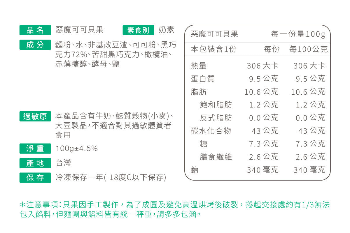 原味時代 | 惡魔爆餡可可貝果 #減醣貝果